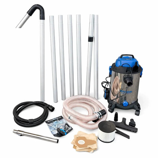 Gutter Cleaning 1400W Vacuum Kit Gutter Cleaning Products Silicone Hose UK