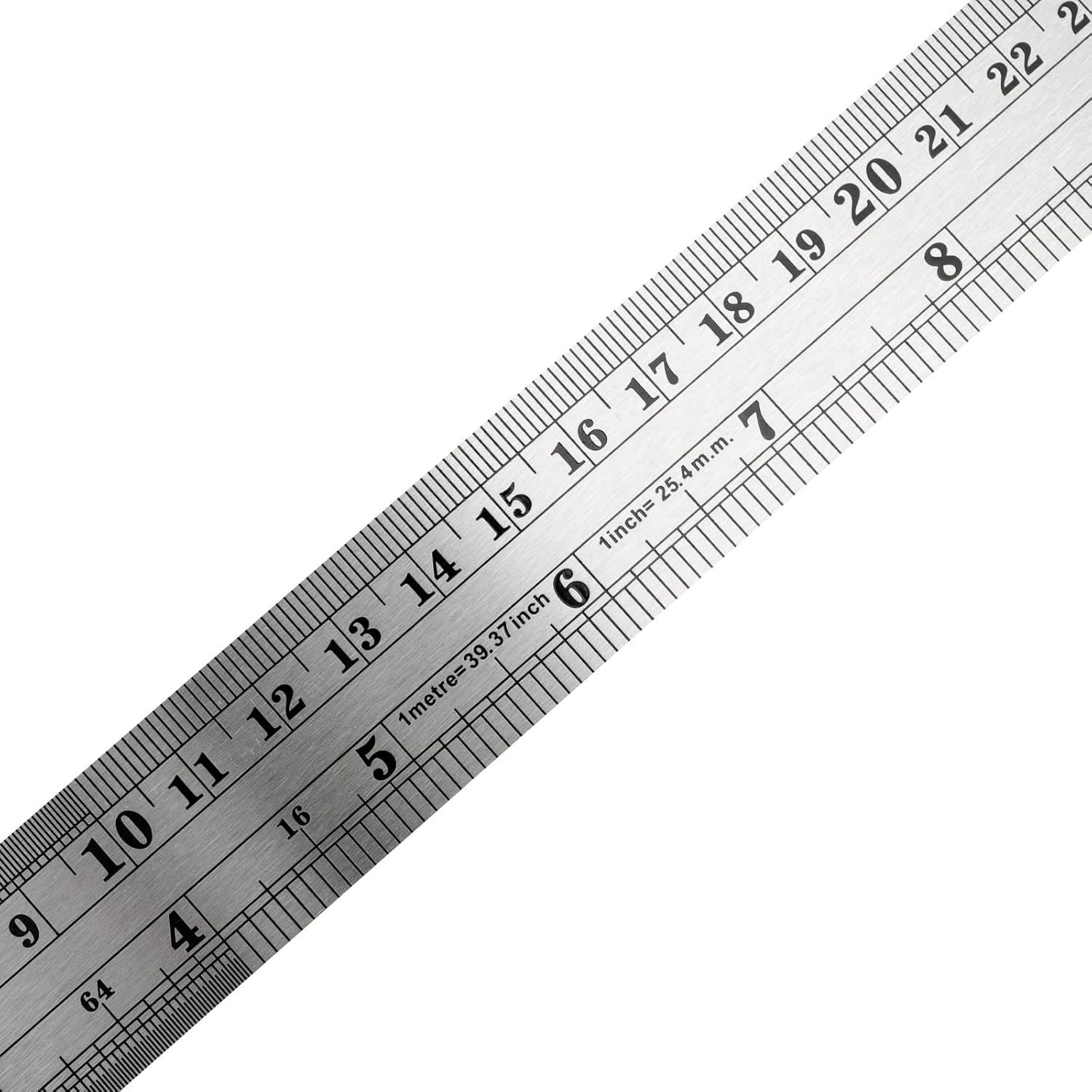 Stainless Steel Metal Ruler 30cm/12" Tools Auto Silicone Hoses