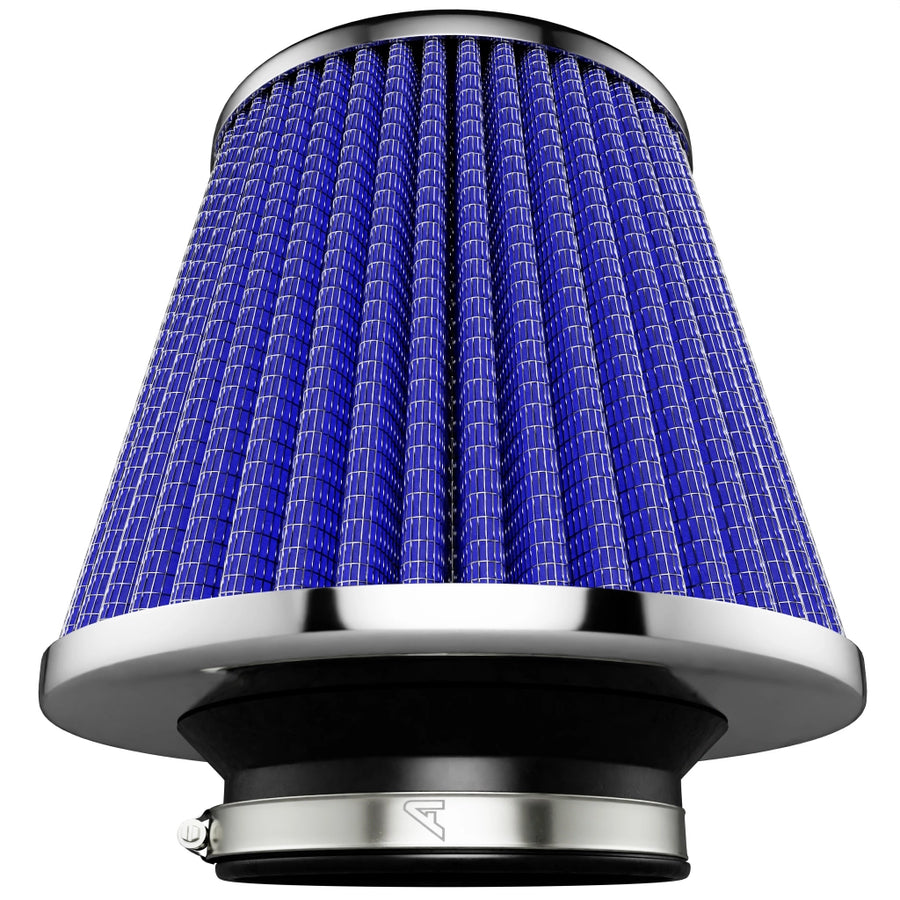 Twin Cone Performance Air Filter &ndash; Blue