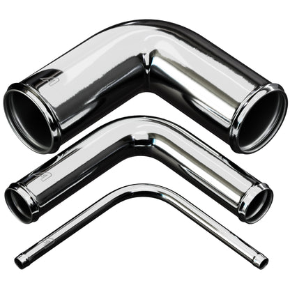 90 Degree Aluminium Elbow Metal Tubes Auto Silicone Hoses