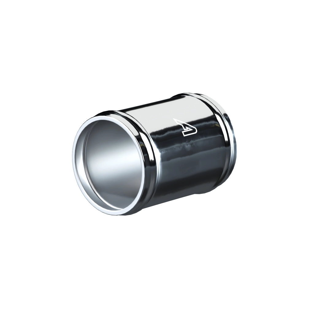 Aluminium Beaded Alloy Hose Joiner 50/75/100mm Lengths Metal Tubes Auto Silicone Hoses 38mm 50mm