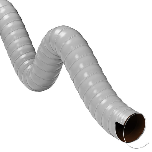 Grey Double Layer Silicone Air Ducting Silicone Hose Auto Silicone Hoses