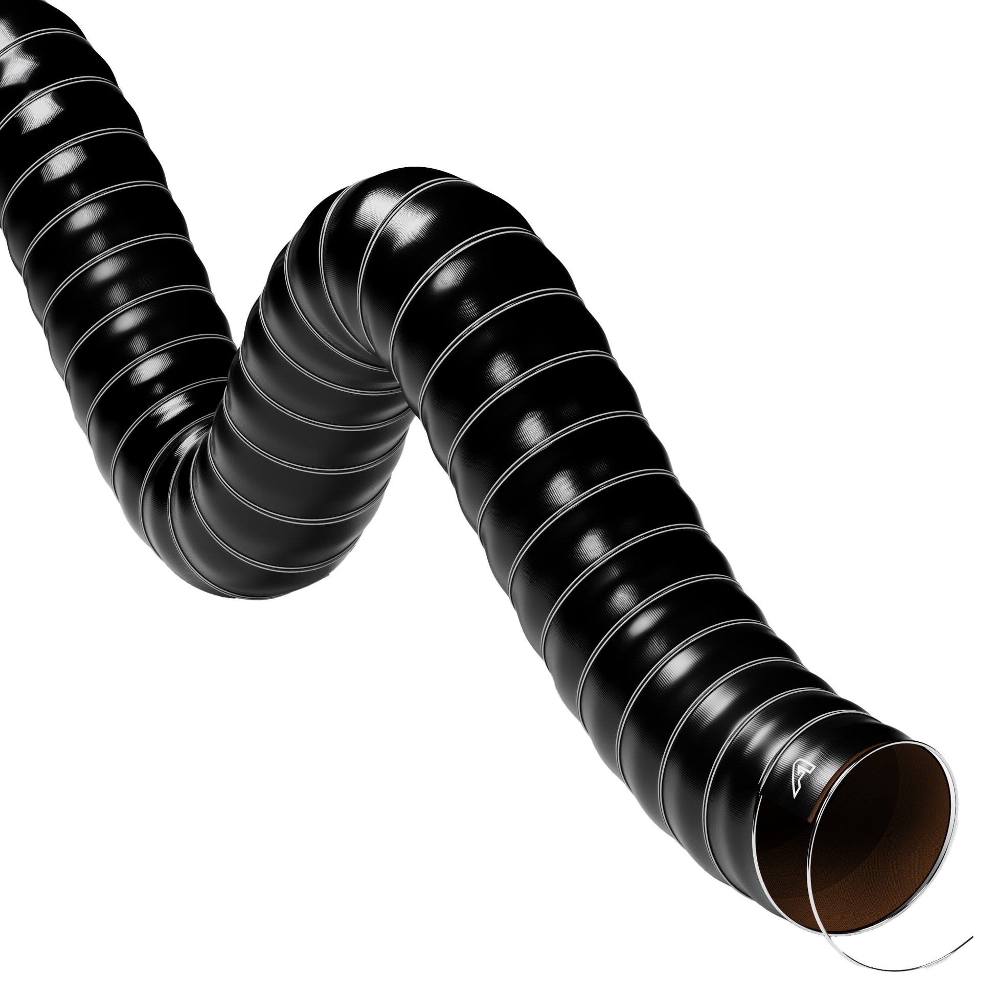 Black Double Layer Silicone Air Ducting Silicone Hose Auto Silicone Hoses