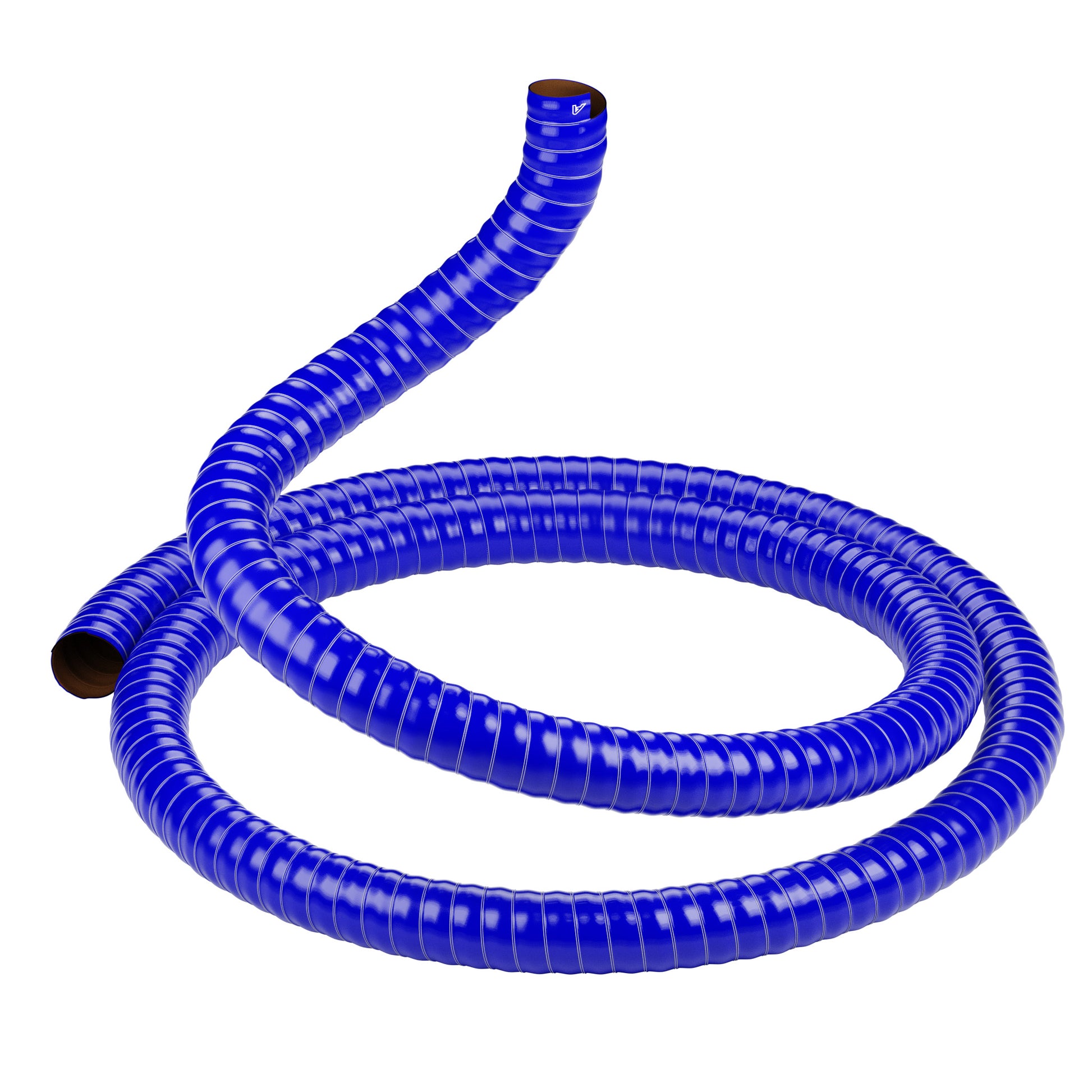 Blue Double Layer Silicone Air Ducting Silicone Hose Auto Silicone Hoses