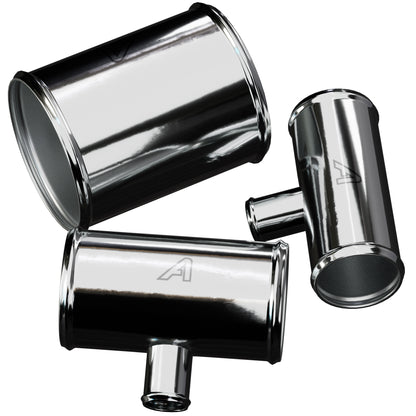 Aluminium T-Piece 3 Way Hose Joiner Metal Tubes Auto Silicone Hoses