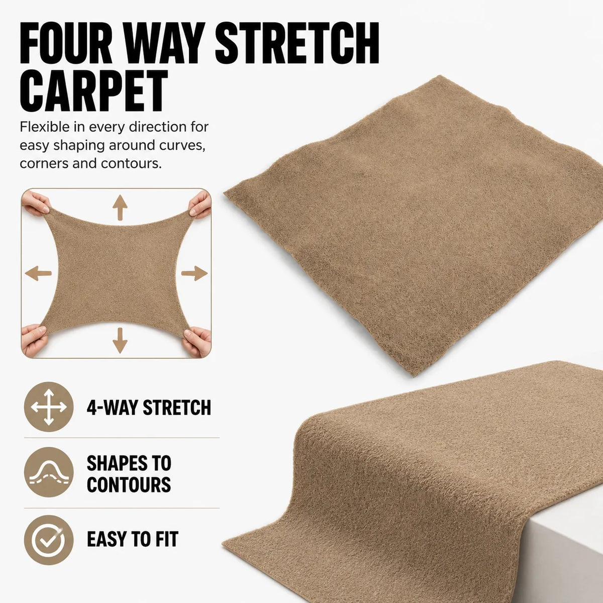 Four Way Stretch Lining Carpet
