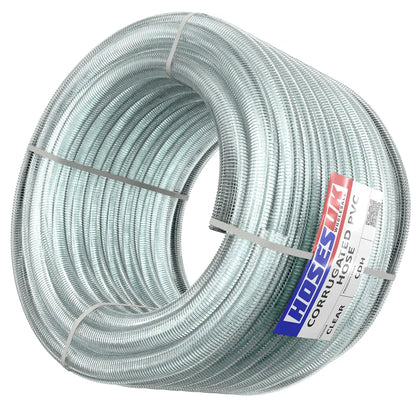 PVC Corrugated Reinforced Flexible Hose - Silicone Hose UK