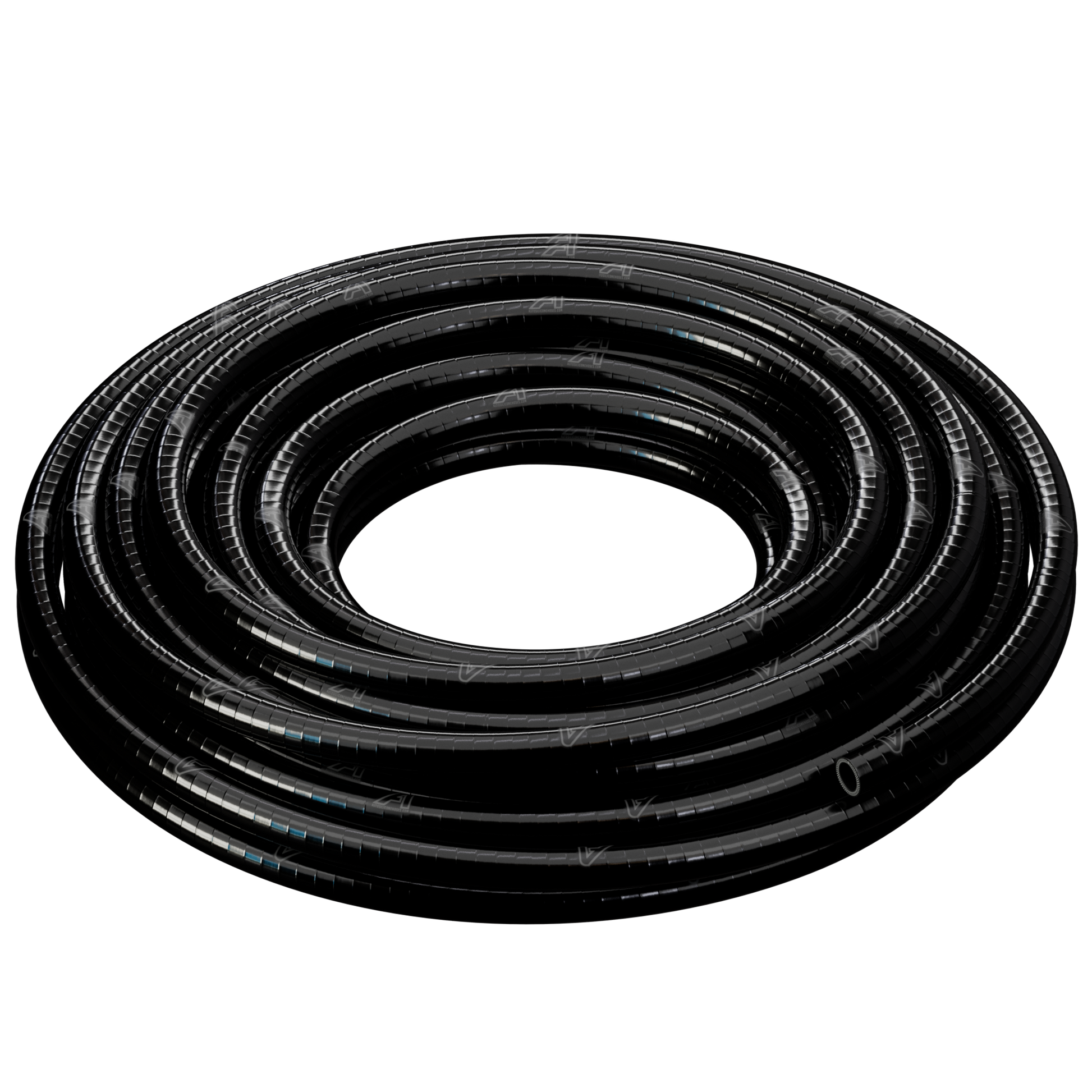 30mm ID Black Continuous Silicone Hose Silicone Hose Auto Silicone Hoses