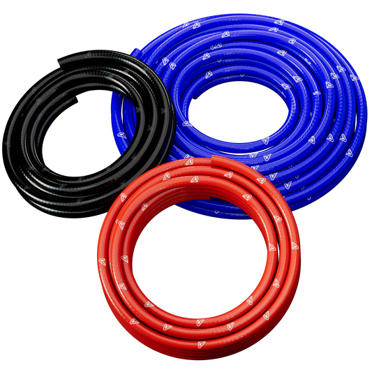 11mm (7/16") ID Silicone Air & Water 3 Ply Hose Silicone Hose Auto Silicone Hoses