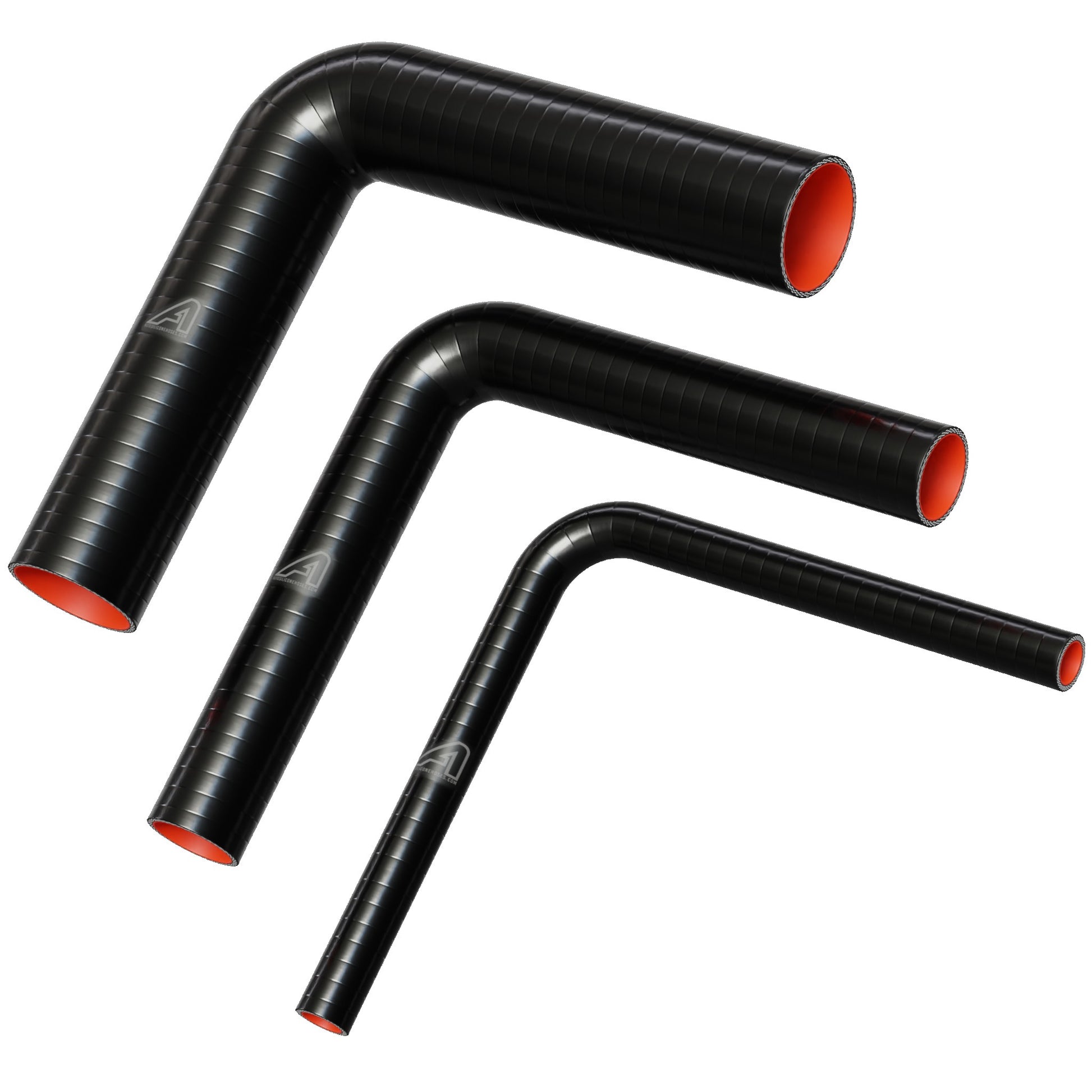 90 Degree Fuel & Oil Silicone Long Leg Elbow Motor Vehicle Engine Parts Auto Silicone Hoses   