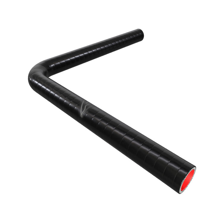 90 Degree Fuel & Oil Silicone Long Leg Elbow Silicone Hose Auto Silicone Hoses 25mm Black