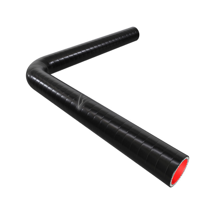 90 Degree Fuel & Oil Silicone Long Leg Elbow Silicone Hose Auto Silicone Hoses 32mm Black