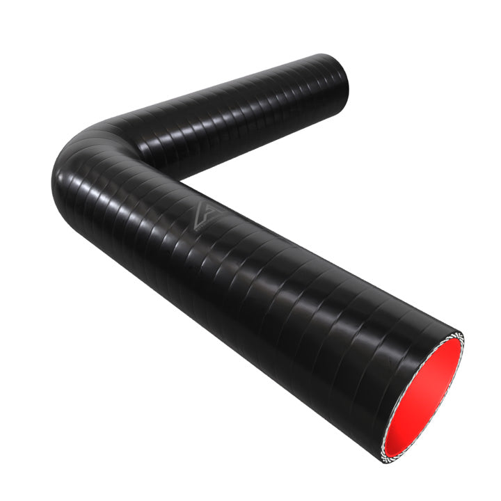 90 Degree Fuel & Oil Silicone Long Leg Elbow Silicone Hose Auto Silicone Hoses 70mm Black