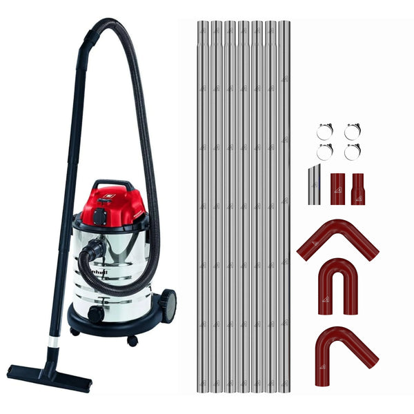 Gutter Cleaning 1500W Vacuum Kit Gutter Cleaning Products Silicone Hose UK