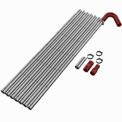 Gutter Vacuum Pole & Hose Kit Gutter Cleaning Products Silicone Hose UK