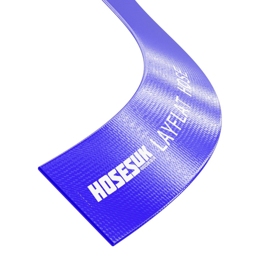 PVC Layflat Hose &ndash; Blue