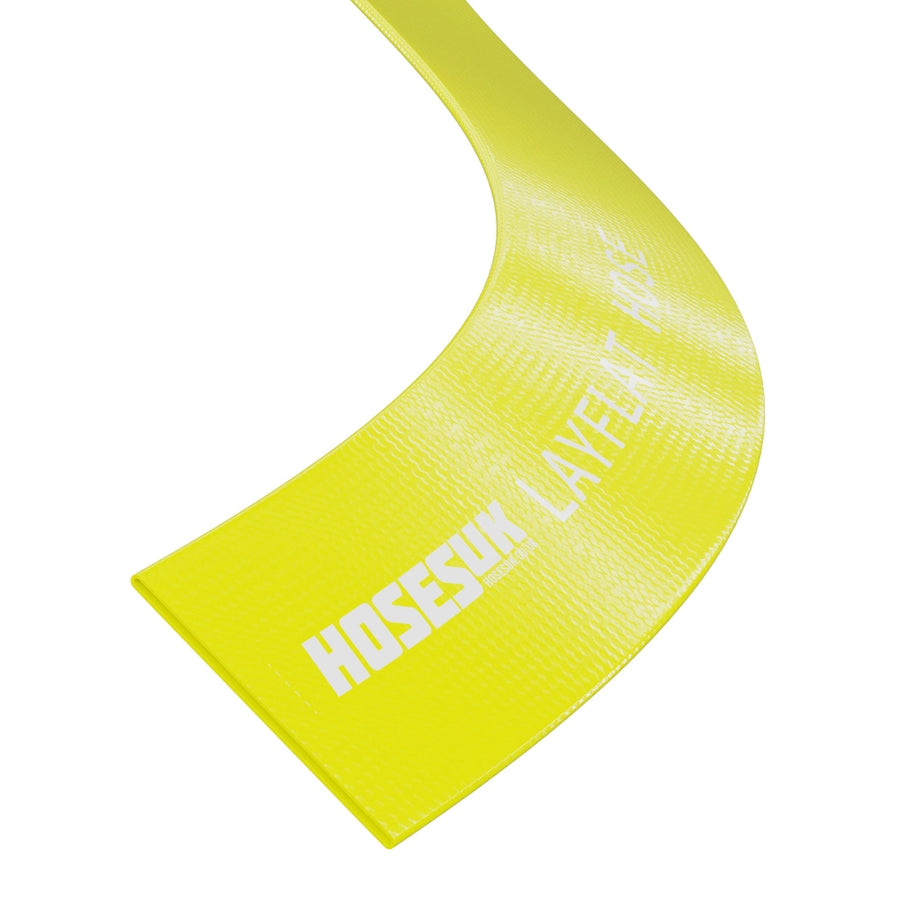 PVC Layflat Hose &ndash; Yellow
