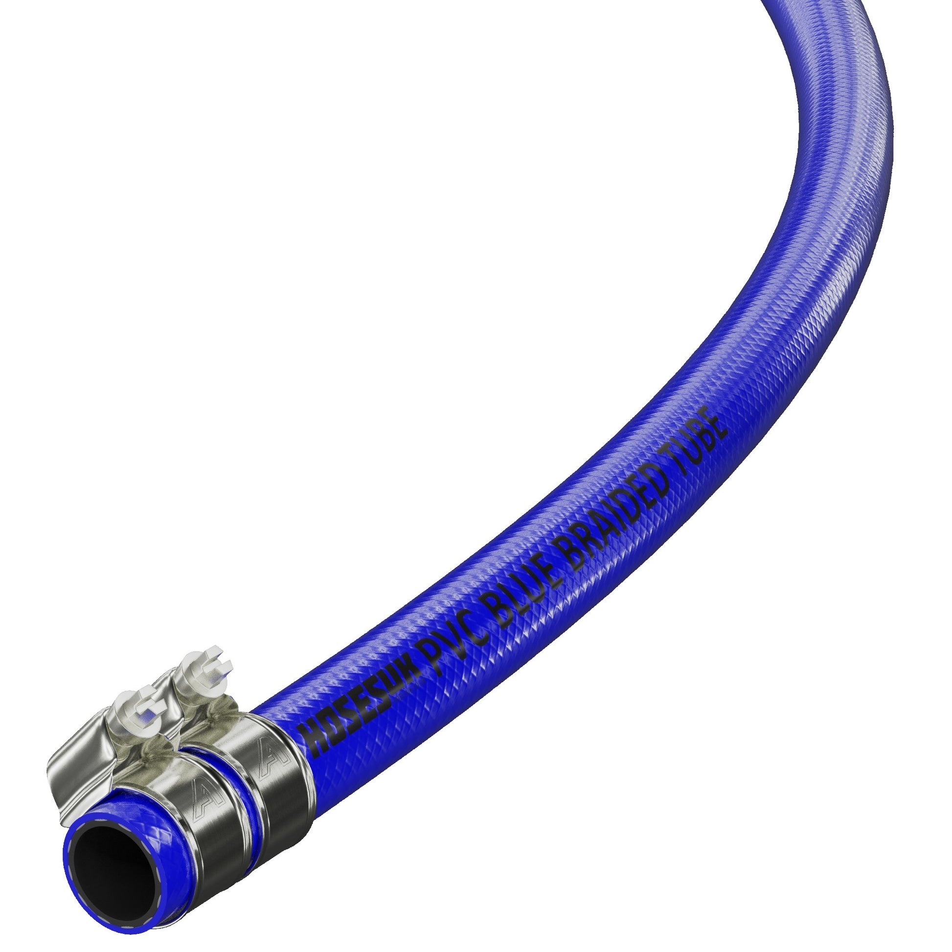 10mm ID PVC Reinforced Blue Hose  Hoses UK   