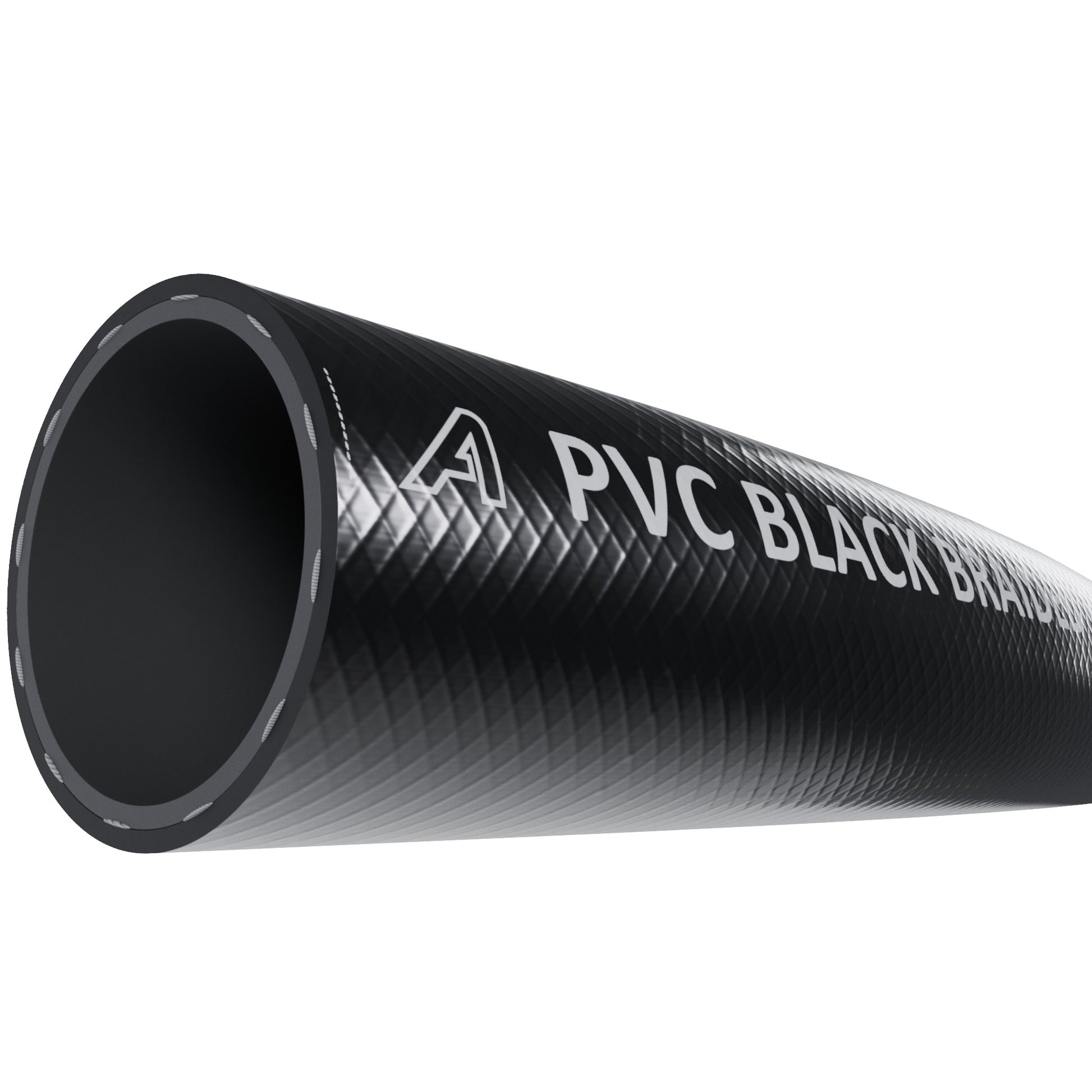 19mm ID PVC Reinforced Black Hose Hoses UK