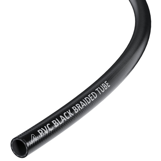 19mm ID PVC Reinforced Black Hose Hoses UK