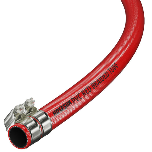 13mm ID PVC Reinforced Red Hose  Hoses UK   