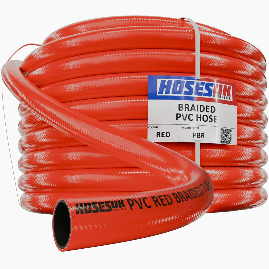 PVC Reinforced Hose &ndash; Red
