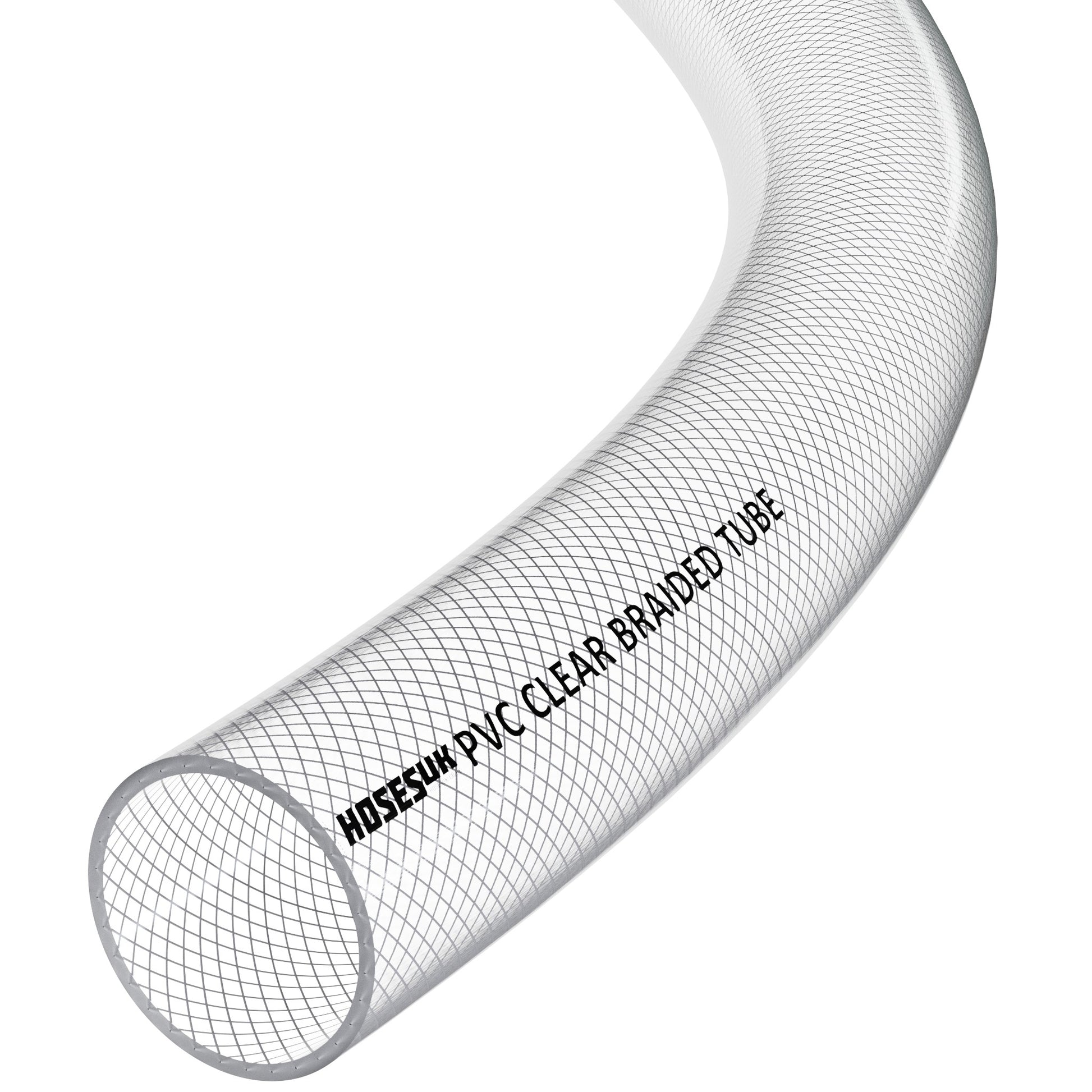 32mm ID PVC Reinforced Clear Hose PVC Hoses Hoses UK