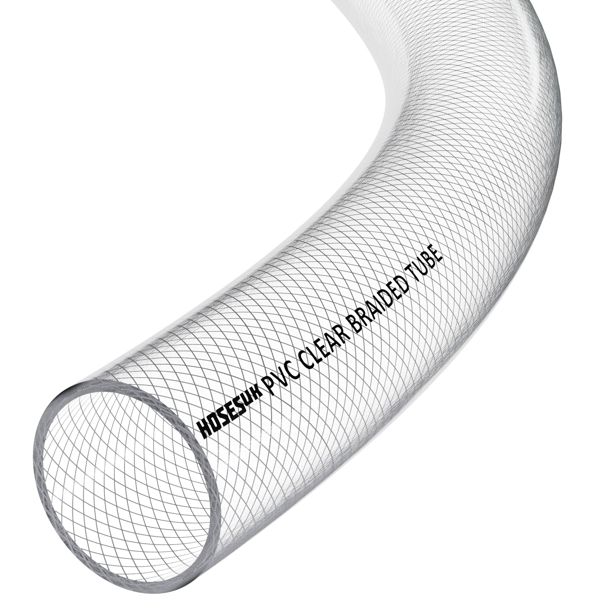 38mm ID PVC Reinforced Clear Hose PVC Hoses Hoses UK