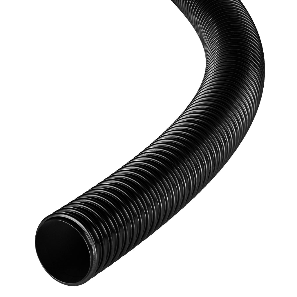 Black Corrugated PVC Reinforced Flexible Ducting