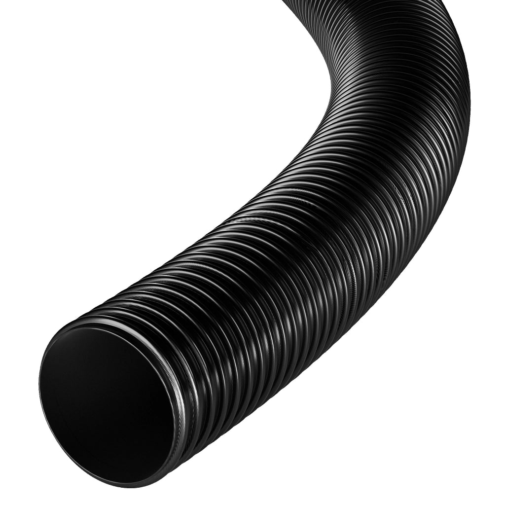 Black Corrugated PVC Reinforced Flexible Ducting
