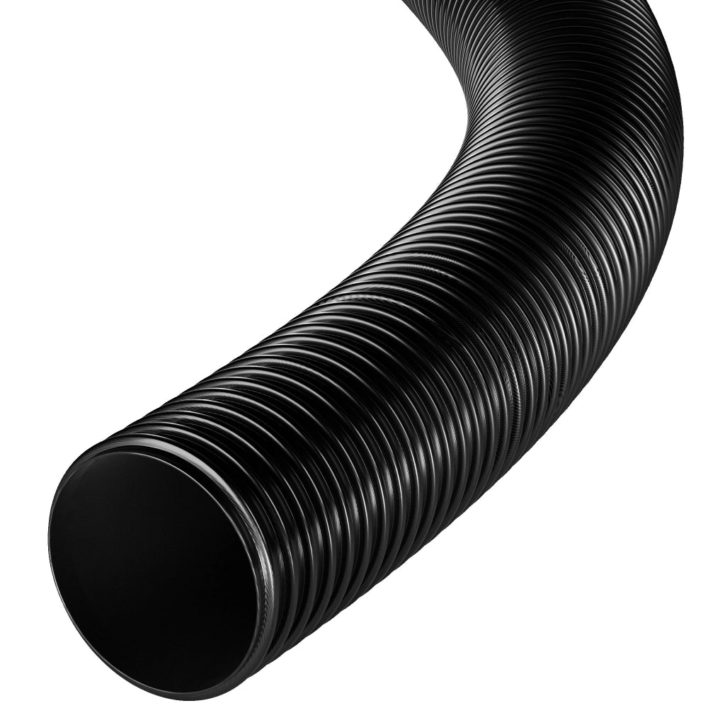 Black Corrugated PVC Reinforced Flexible Ducting