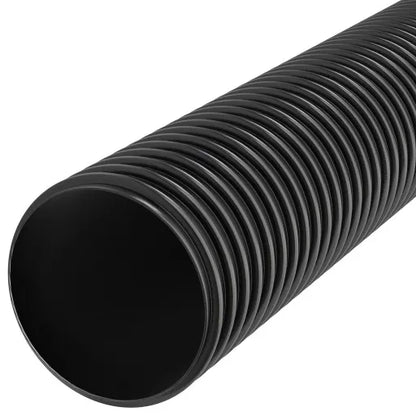 PVC Corrugated Reinforced Flexible Hose PVC Hoses Hoses UK 19mm 1 Metre Black