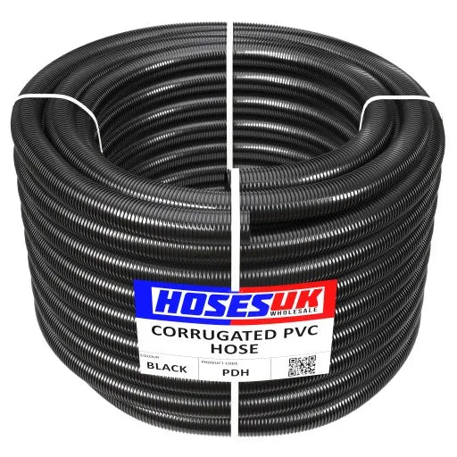 50mm ID Black Flexible Pond Hose PVC Hoses Hoses UK