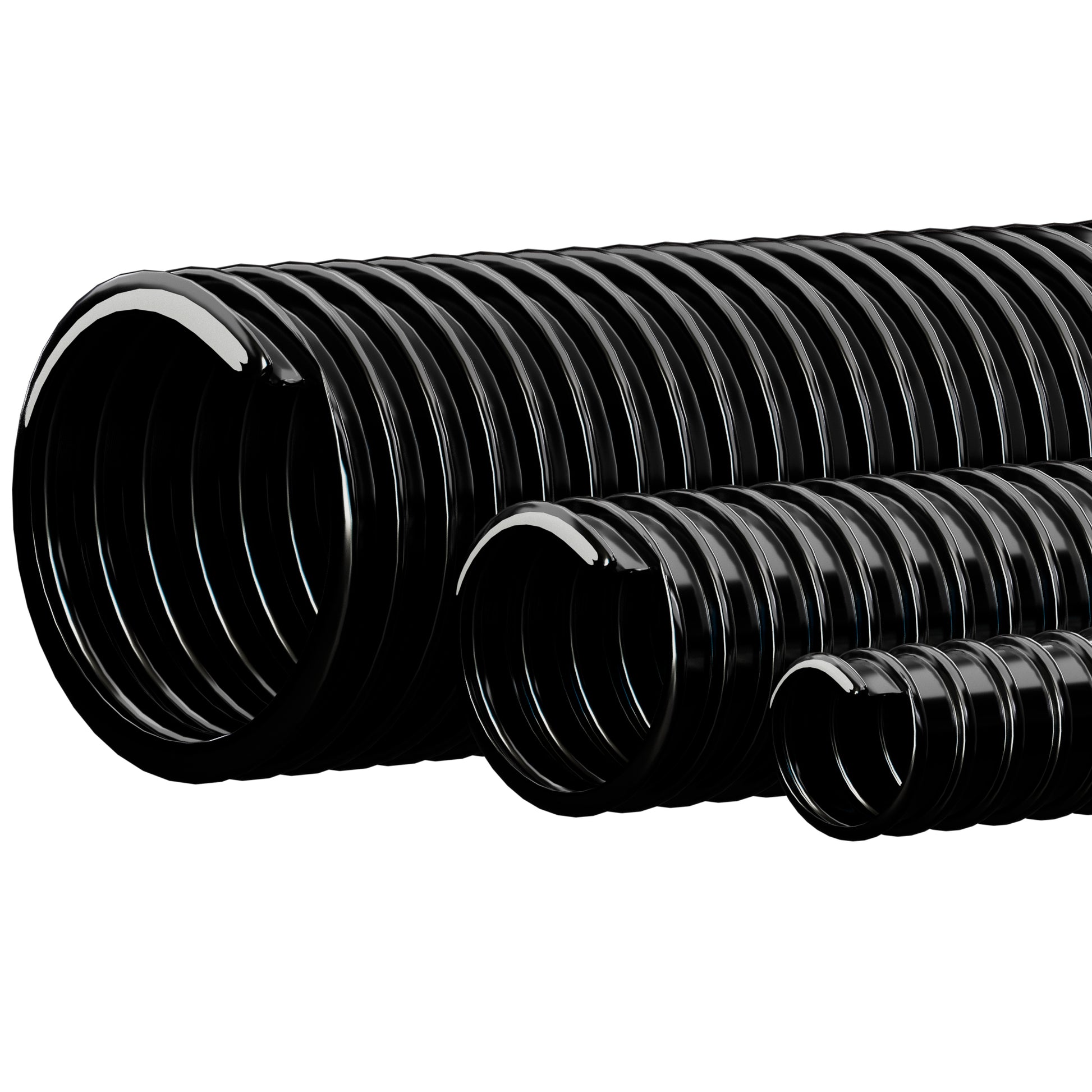 28mm ID Black Flexible Pond Hose PVC Hoses Hoses UK