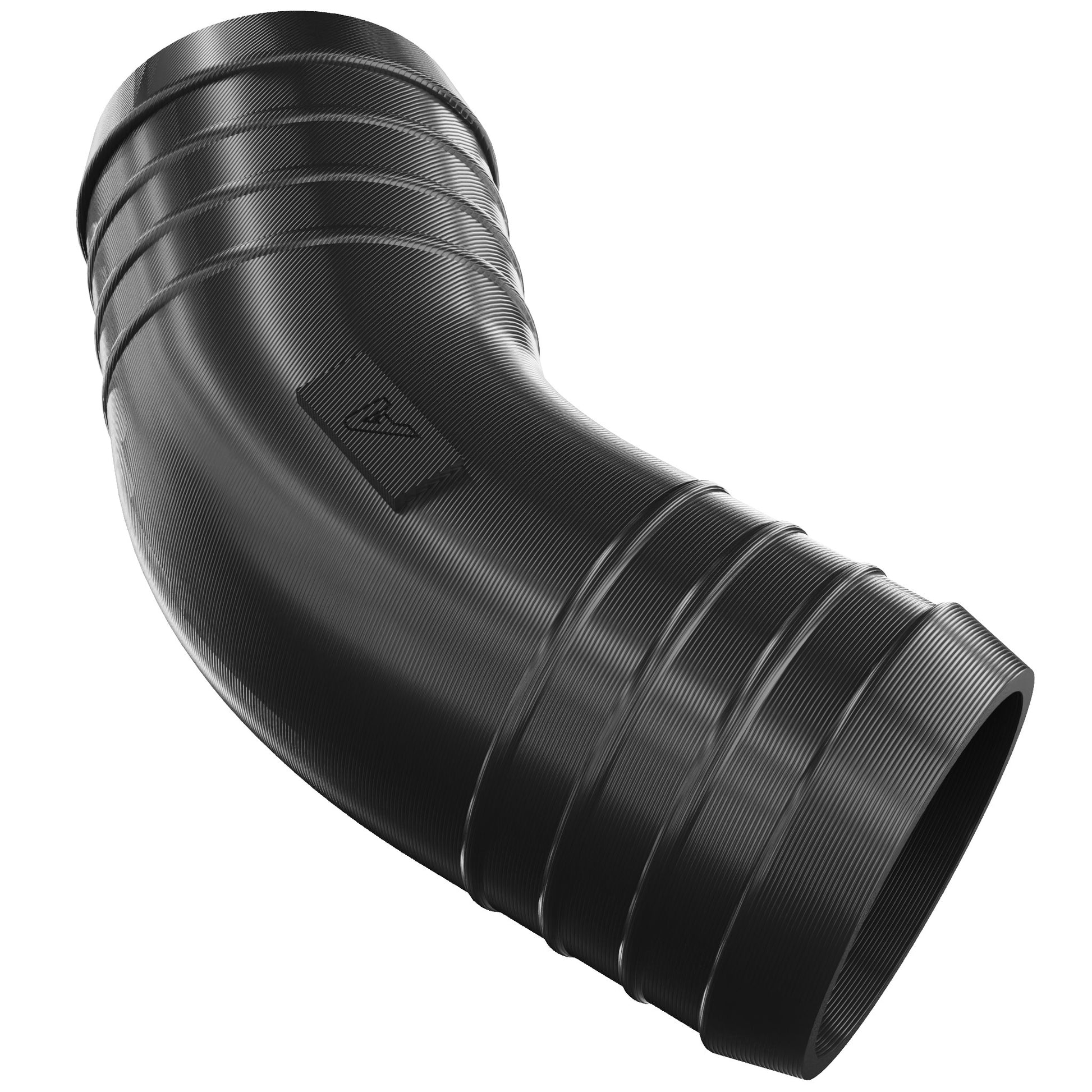 Plastic Hose Inline Barbed 45 Degree Elbow Plastic Joiner Auto Silicone Hoses 8mm Black