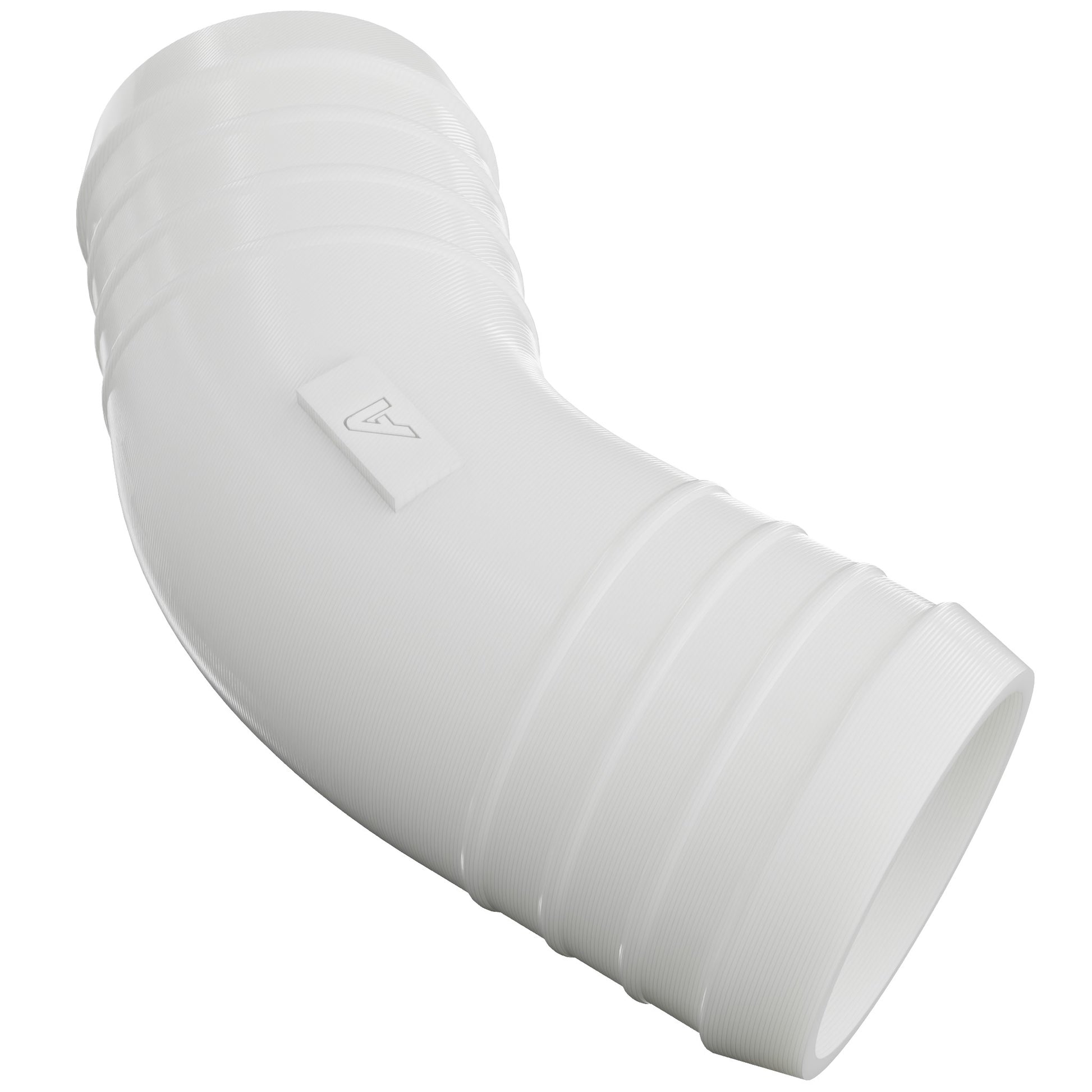 Plastic Hose Inline Barbed 45 Degree Elbow Plastic Joiner Auto Silicone Hoses 8mm White