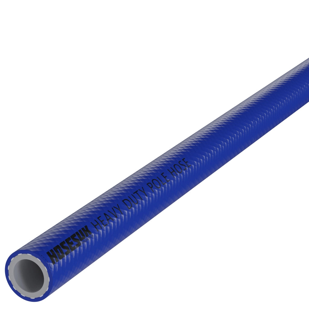 Heavy Duty High Visibility PVC Blue Pole Hose PVC Hoses Hoses UK