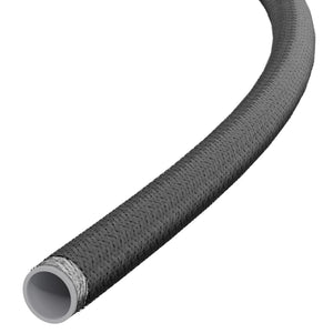 AN6 PTFE Lined Black Nylon Stainless Steel Braided Hose Auto Silicone Hoses