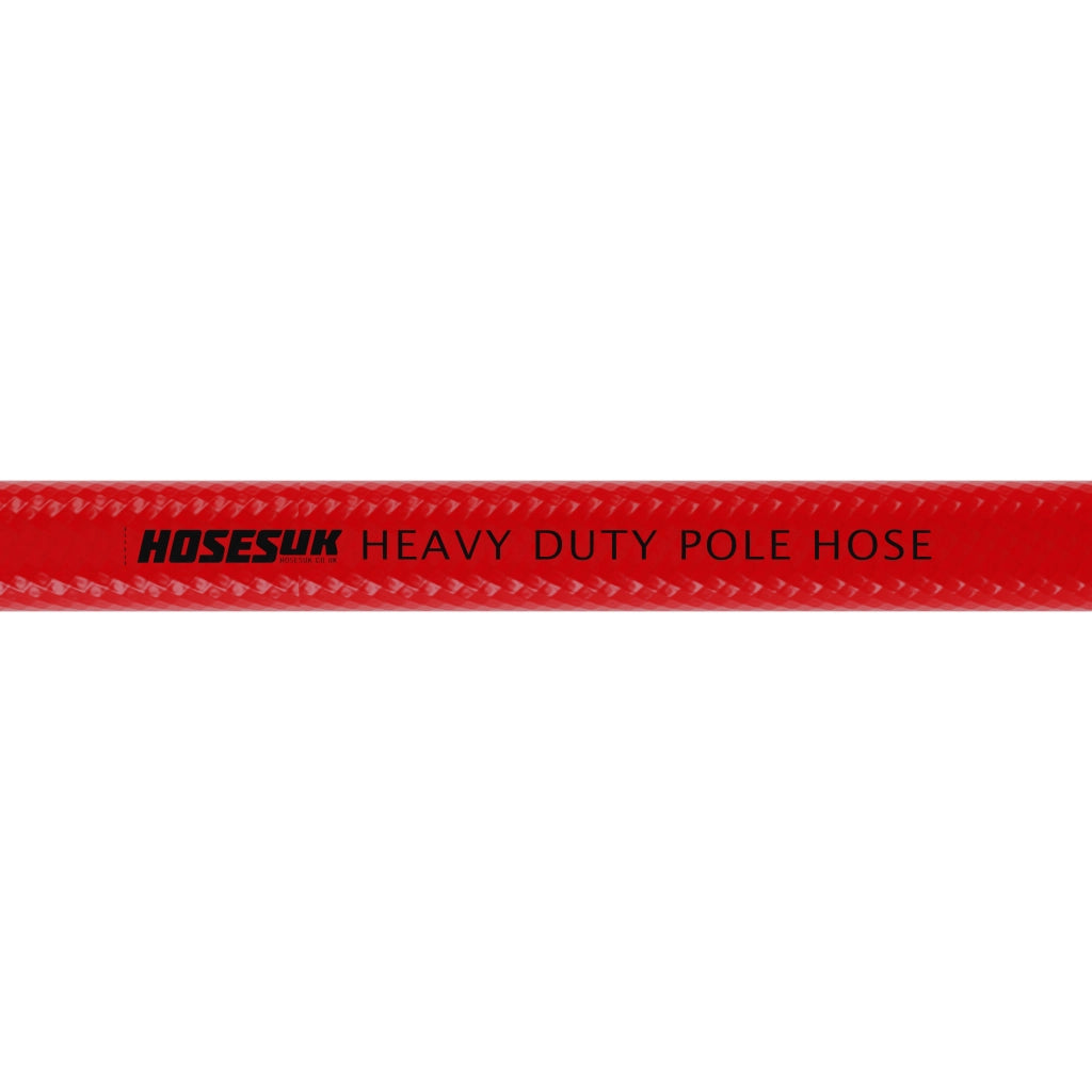 Heavy Duty High Visibility PVC Red Pole Hose PVC Hoses Hoses UK