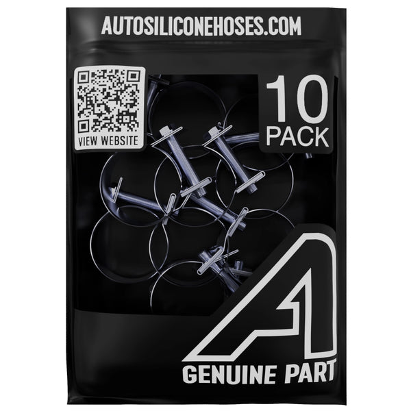Mini Fuel Hose Clip - 10 Pack Clips & Clamps Auto Silicone Hoses