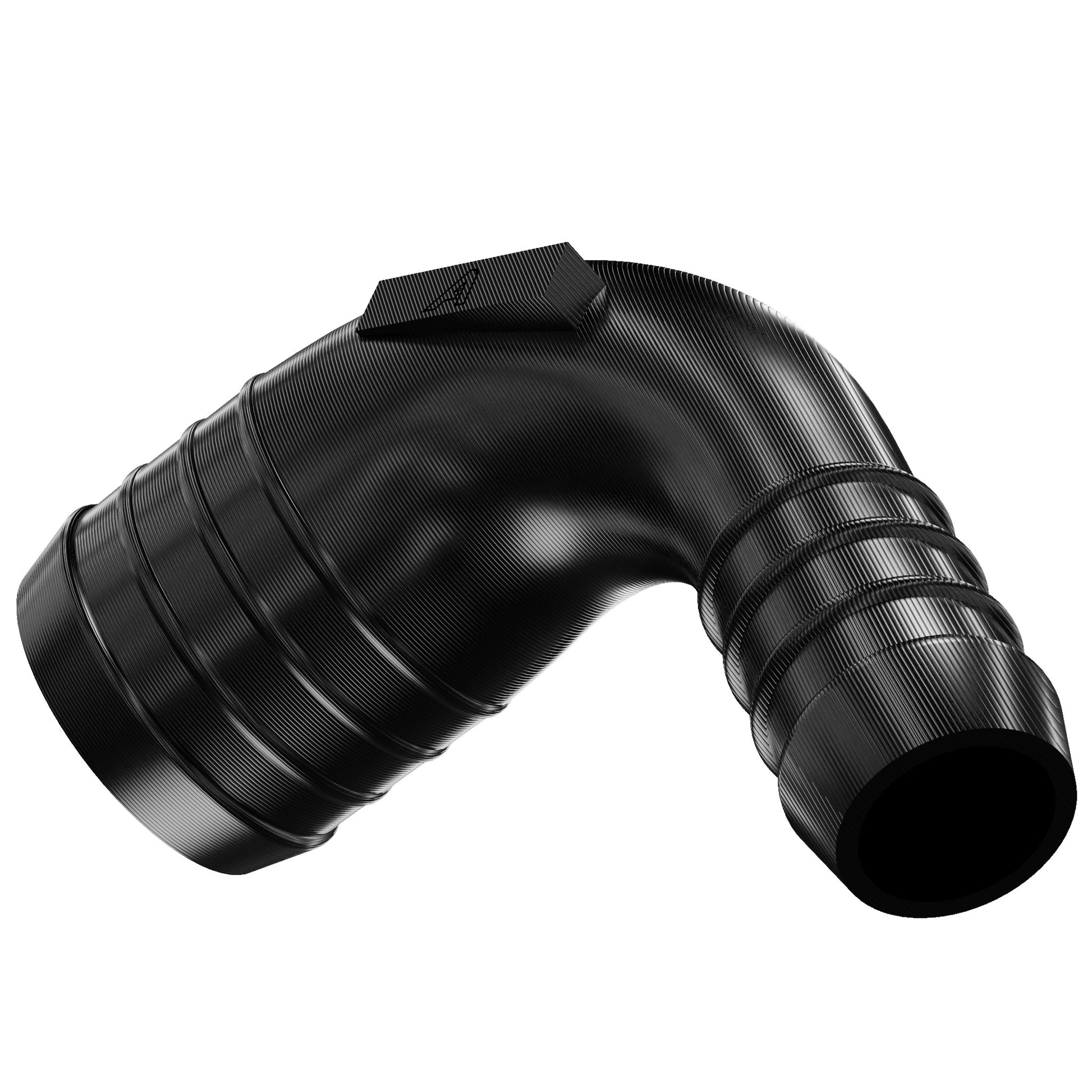Black Plastic 90 Degree Reducer Barbed Joiner Plastic Joiner Auto Silicone Hoses