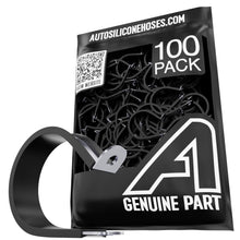 Rubber Lined P Clips - 100 Pack Auto Silicone Hoses