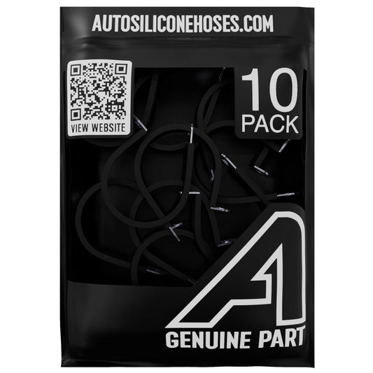 Rubber Lined P Clips - 10 Pack