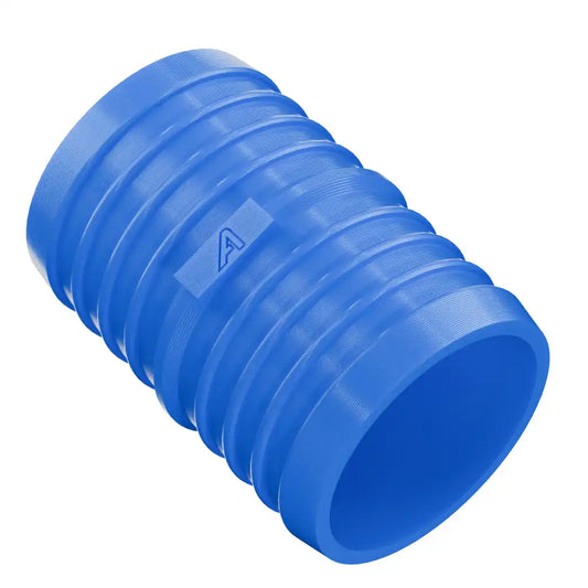 Blue Plastic Inline Barbed Hose Joiner Plastic Joiner Auto Silicone Hoses 55mm