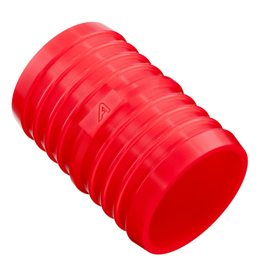 Red Plastic Inline Barbed Hose Joiner Plastic Joiner Auto Silicone Hoses 55mm