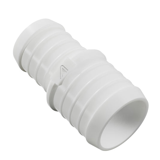 White Plastic Hose Inline Straight Reducer Barbed Joiner Plastic Joiner Auto Silicone Hoses