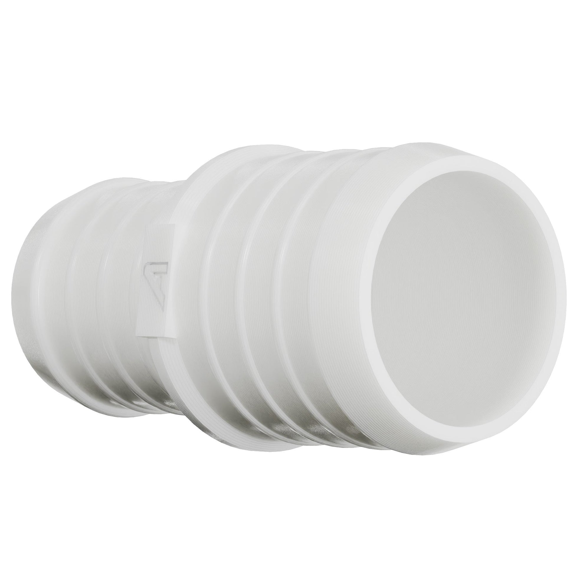 White Plastic Hose Inline Straight Reducer Barbed Joiner Plastic Joiner Auto Silicone Hoses