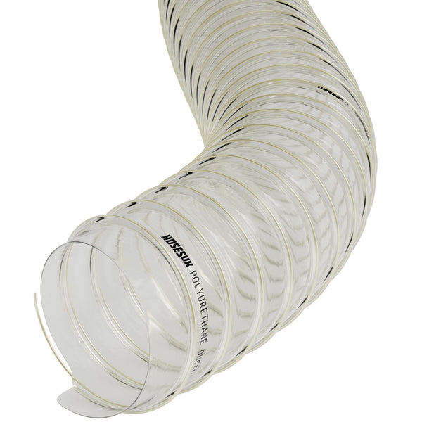 Polyurethane PU Ducting Hoses UK 100mm 1 Metre