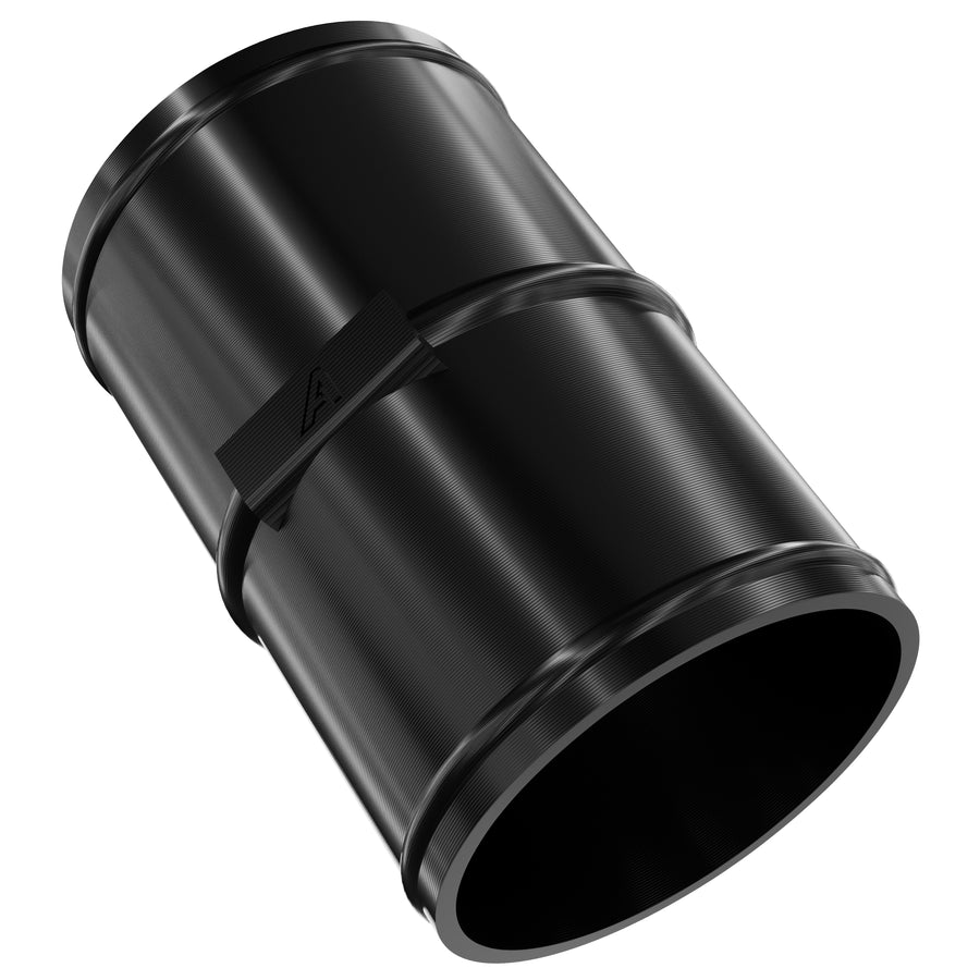 Male Connector / Coupler for PU Polyurethane Ducting &ndash; Black