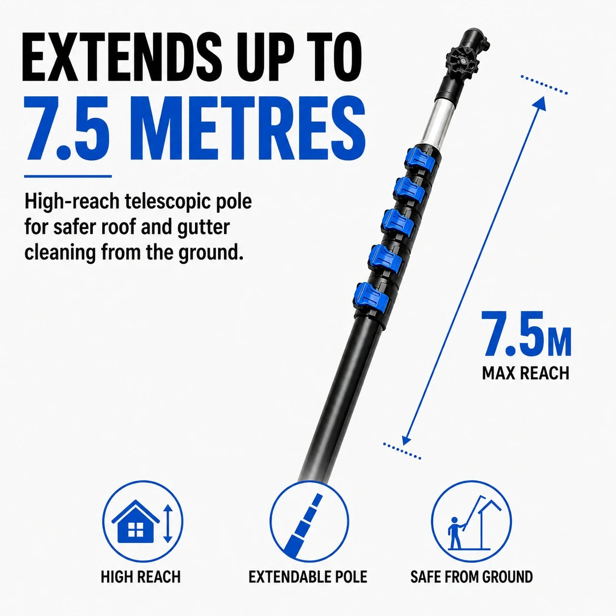 Roof Telescopic Cleaning Kit